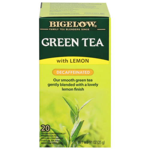 Bigelow Decaffeinated Green Tea with Lemon