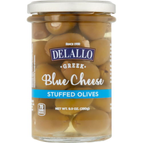 DeLallo Greek Blue Cheese Stuffed Olives