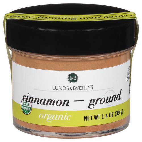 L&B Organic Ground Cinnamon