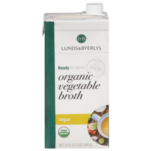 L&B Organic Vegetable Broth