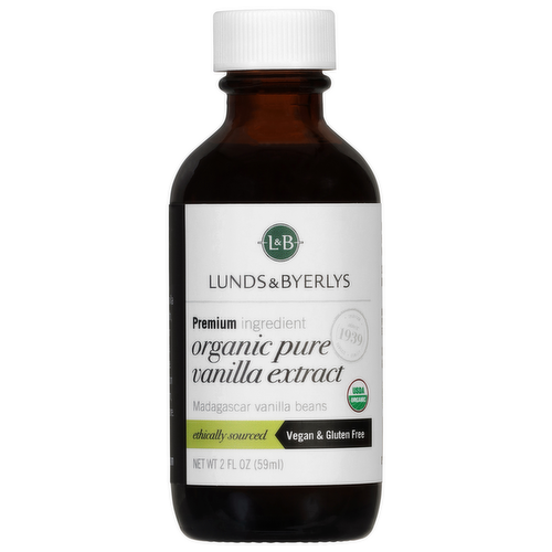 L&B Organic Pure Vanilla Extract