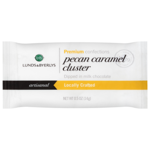 L&B Pecan Caramel Cluster Single