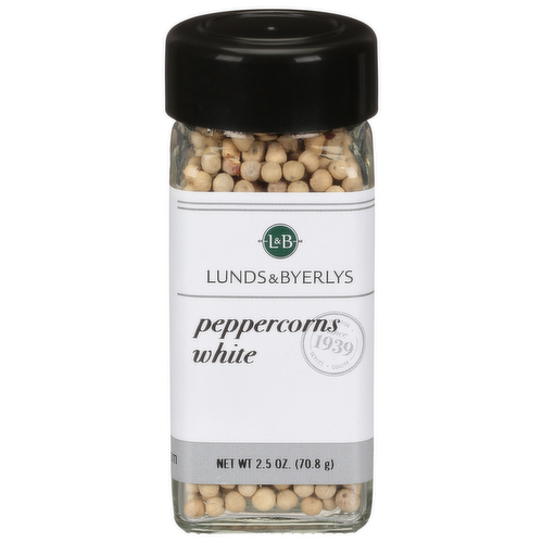 L&B White Peppercorns