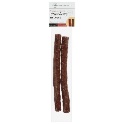 L&B Strawberry Licorice Dipped in Milk Chocolate
