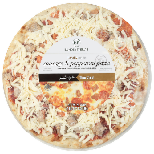 L&B Sausage & Pepperoni Pizza