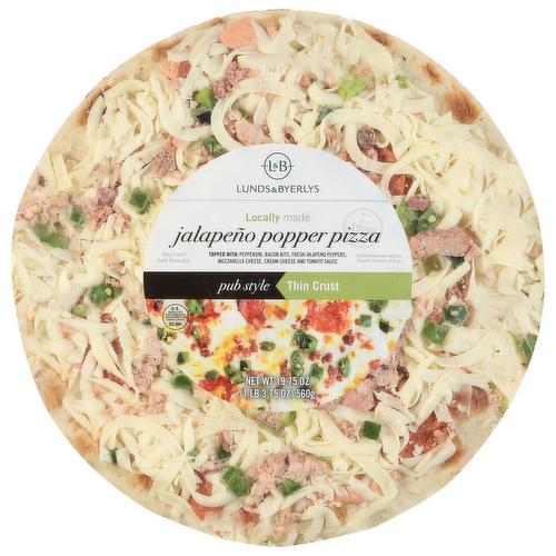 L&B Jalapeno Popper Pizza