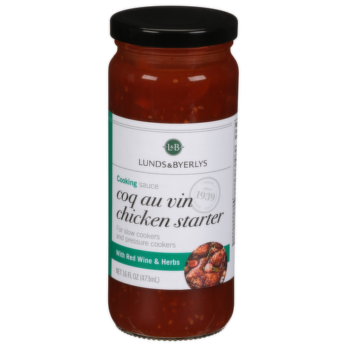 L&B Coq Au Vin Chicken Starter Cooking Sauce