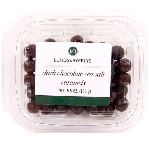 L&B Dark Chocolate Sea Salt Caramels