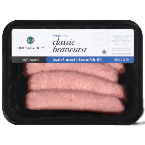L&B Fresh All Natural Classic Bratwurst