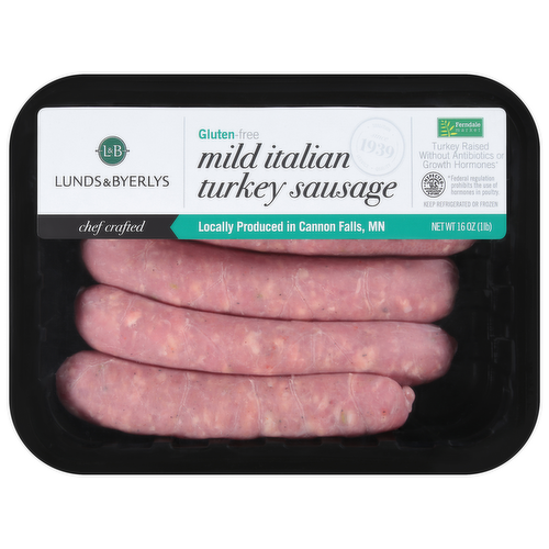 L&B Fresh All Natural Turkey Italian Sausage Links