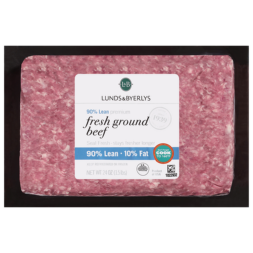 L&B Fresh 90% Lean Premium Ground Beef