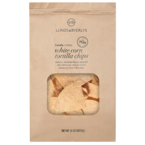 L&B White Corn Tortilla Chips