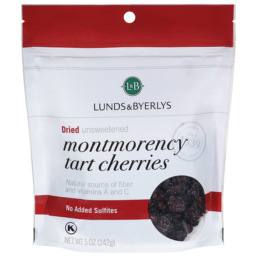 L&B Dried Unsweetened Montmorency Tart Cherries