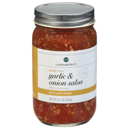 L&B Garlic & Onion Salsa