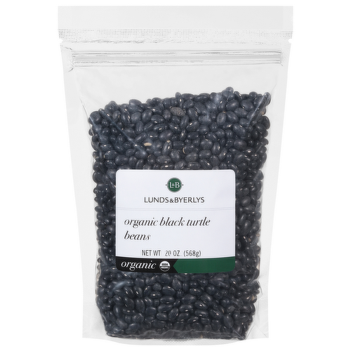 L&B Organic Dried Black Turtle Beans