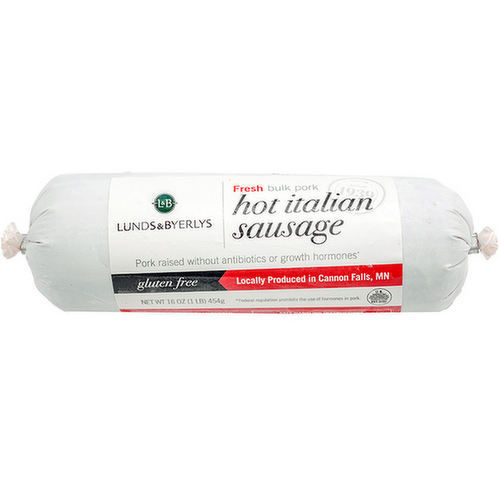 L&B Frozen Bulk Hot Italian Sausage