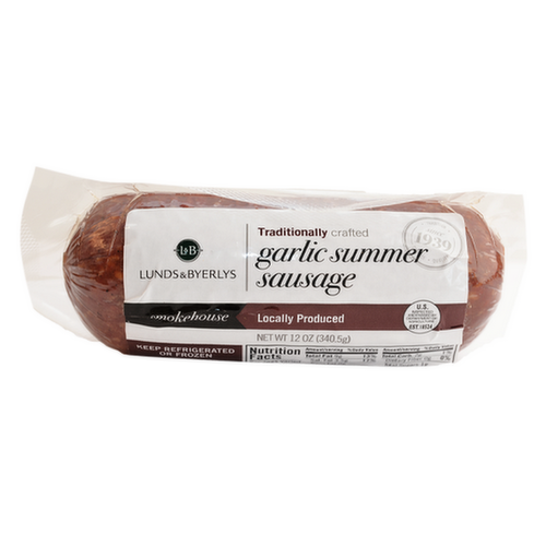 L&B Garlic Summer Sausage