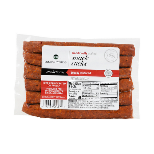 L&B Smoked Sausage Snack Sticks