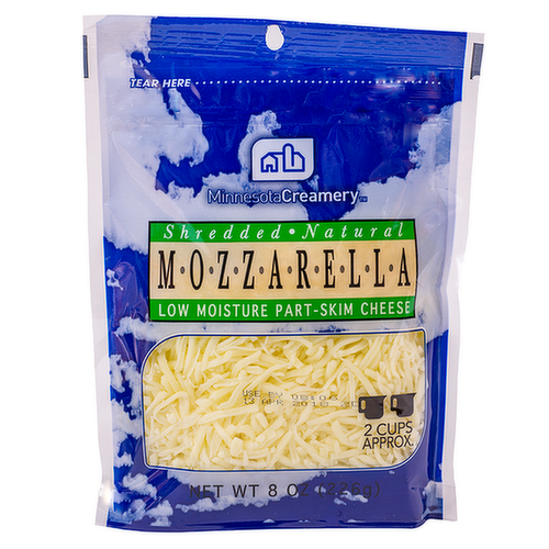 Minnesota Creamery Shredded Mozzarella Cheese