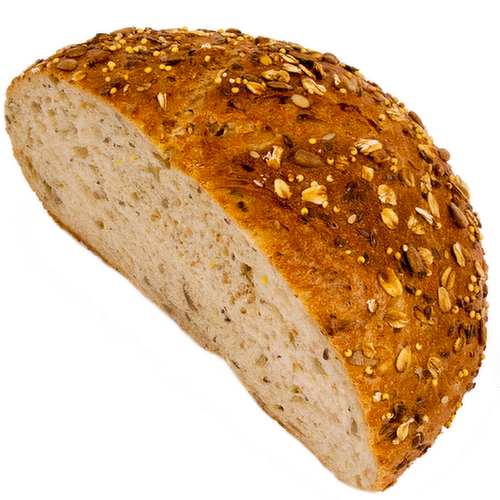L&B Minnesota Nice Multigrain Artisan Bread Half Loaf