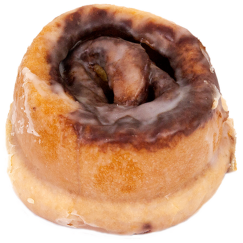 L&B Large Glazed Cinnamon Roll