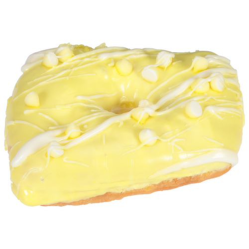 L&B Lemon Meringue Decked Out Donut