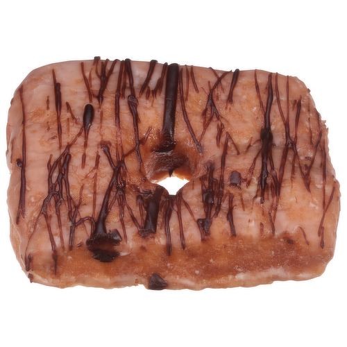 L&B Glazed Chocolate Drizzle Decked Out Donut