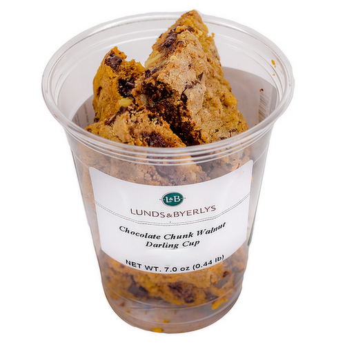 L&B Chocolate Chunk Walnut Cookie Bites Snack Cup