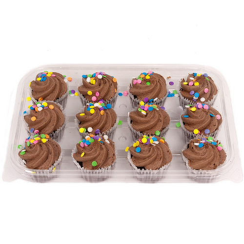 L&B Mini Chocolate Cupcakes