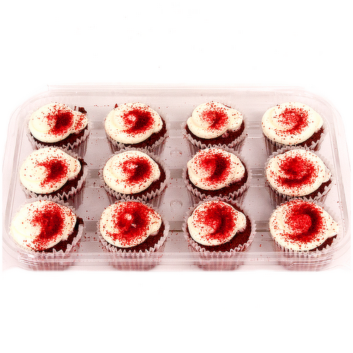 L&B Mini Red Velvet Cupcakes