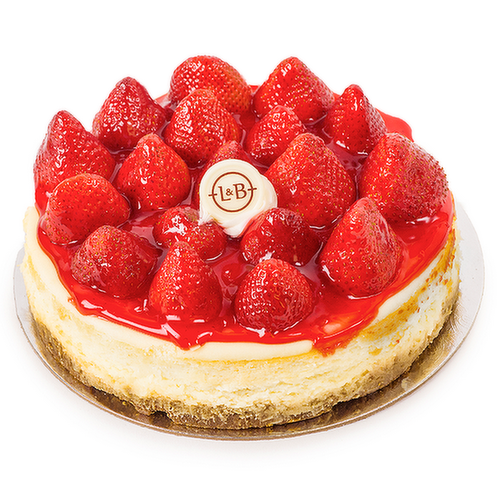 L&B Fresh Strawberry Cheesecake