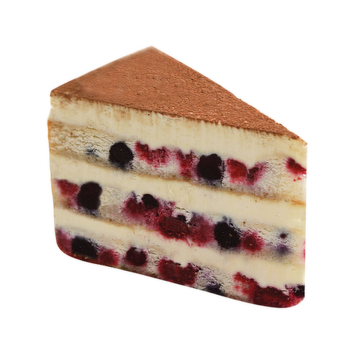 L&B Moscato Berry Tiramisu Cheesecake Slice