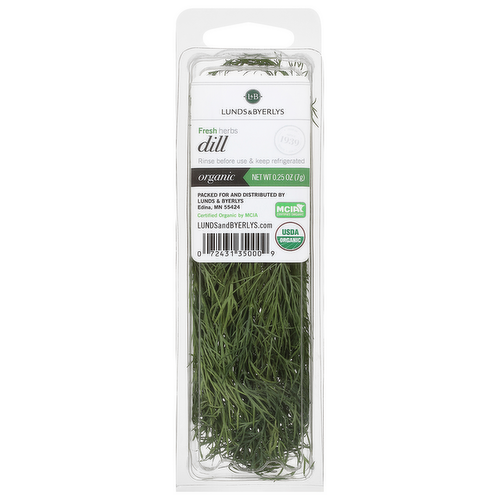 L&B Fresh Organic Dill Singles