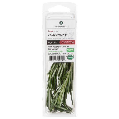 L&B Fresh Organic Rosemary Singles