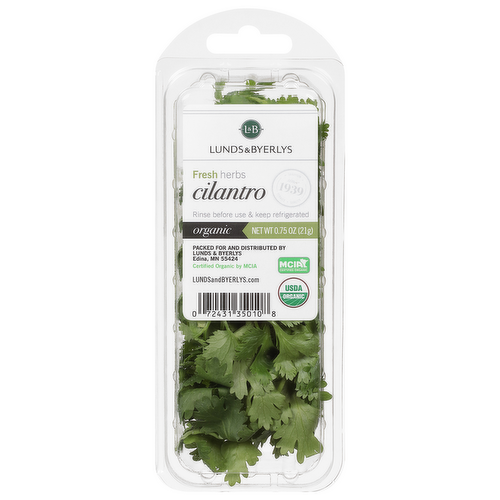 L&B Fresh Organic Cilantro