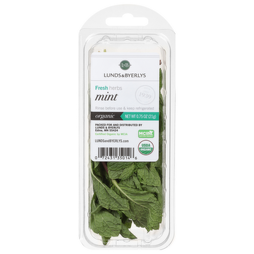 L&B Fresh Organic Mint