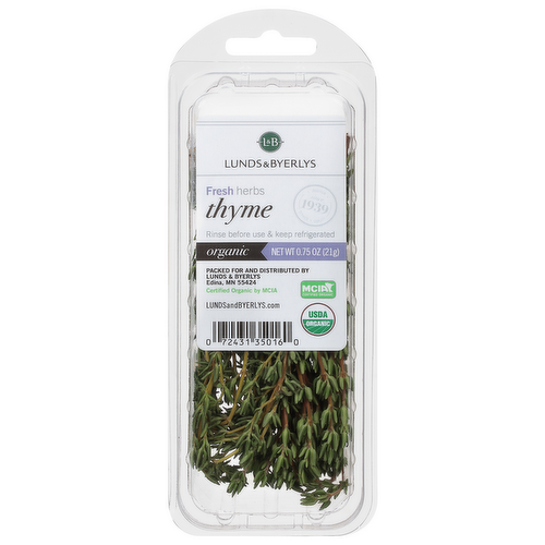 L&B Fresh Organic Thyme