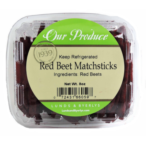 L&B Red Beet Matchsticks