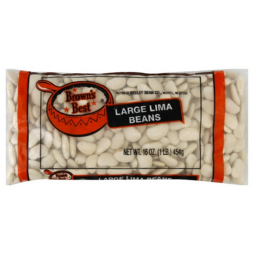 Brown's Best Dried Large Lima Beans