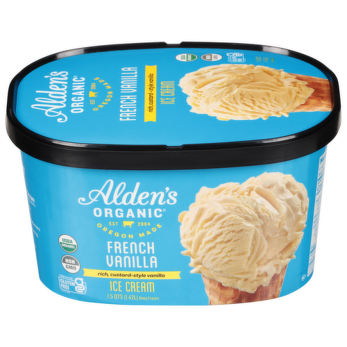 Alden's Organic French Vanilla Ice Cream