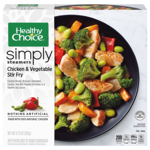 Healthy Choice Simply Steamers Chicken & Vegetable Stir Fry