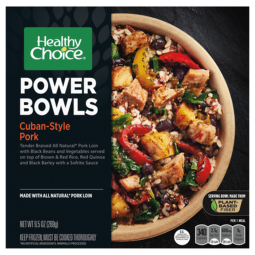 Healthy Choice Power Bowls Cuban-Inspired Pork