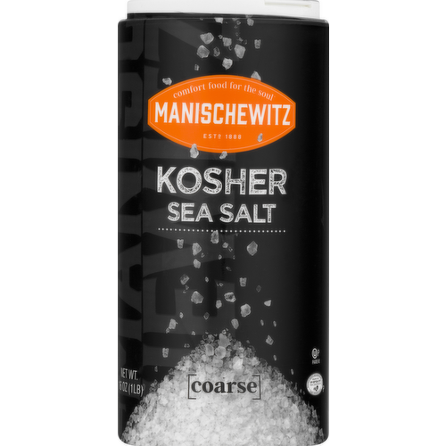 Manischewitz Kosher Coarse Sea Salt