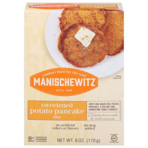 Manischewitz Sweetened Potato Pancake Mix - Kosher for Passover