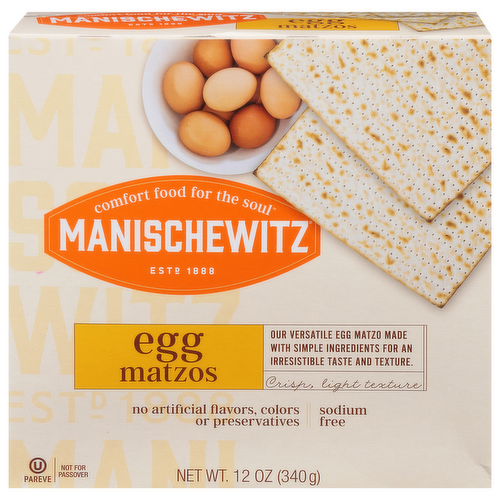 Manischewitz Kosher Egg Matzos