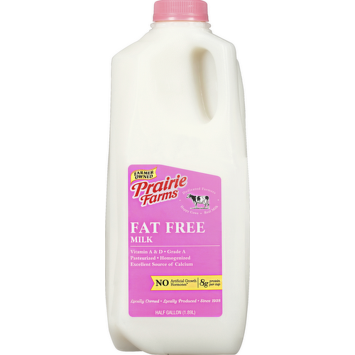 Prairie Farms Fat Free Milk