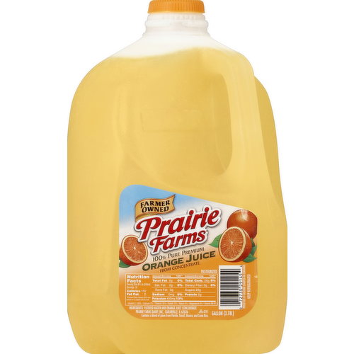 Prairie Farms 100% Pure Premium Orange Juice