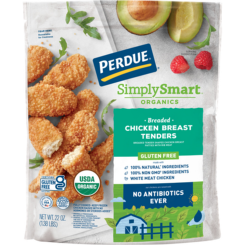 Perdue Simply Smart Organics Gluten Free Chicken Breast Tenders