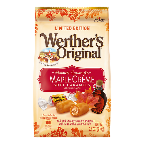 Werther's Original Fall Halloween Maple Creme Soft Caramels