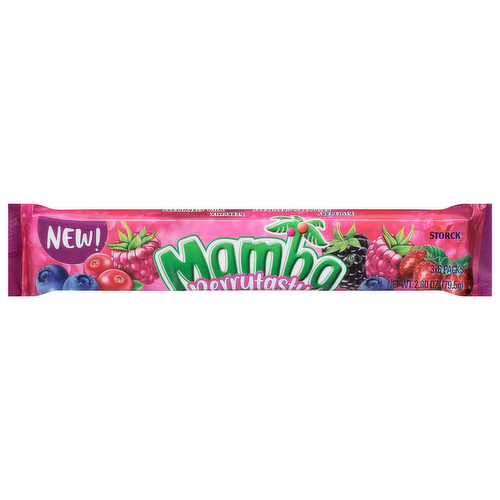 Mamba Summer Berrytasty Assorted Fruit Chews Candy